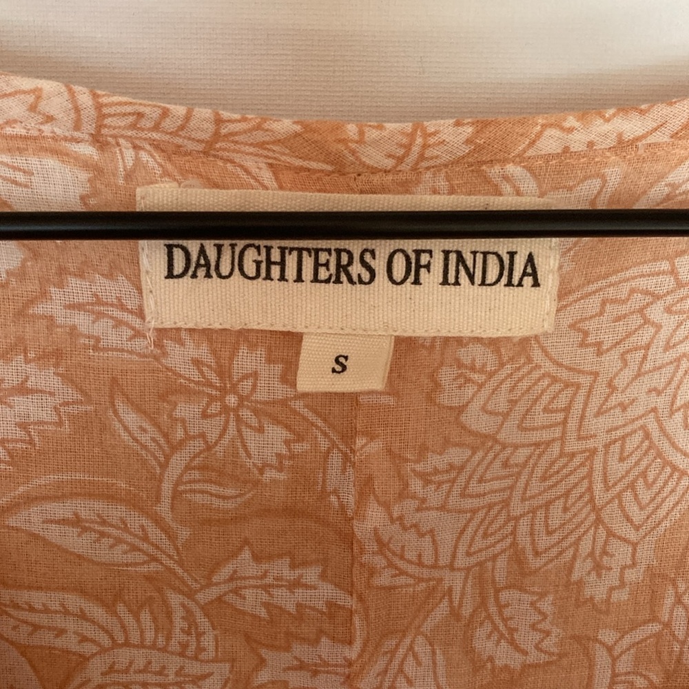 Kyra Maxi Dress in Apricot Blush - Picture 8 of 10